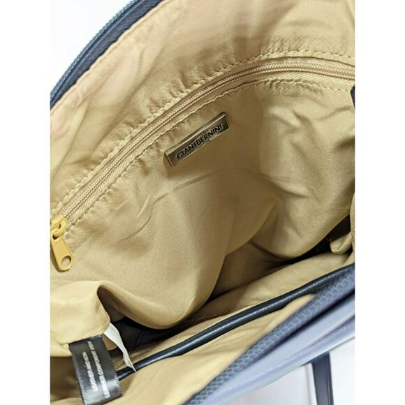 Giani Bernini Venice Women's Nappa Crossbody in Dark Navy (MSRP $100) - Picture 6 of 9